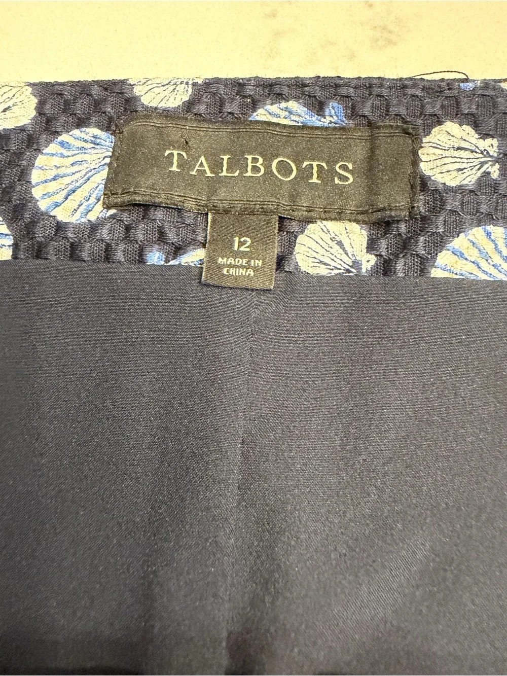 Talbots chic navy